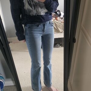 Low rise SO jeans